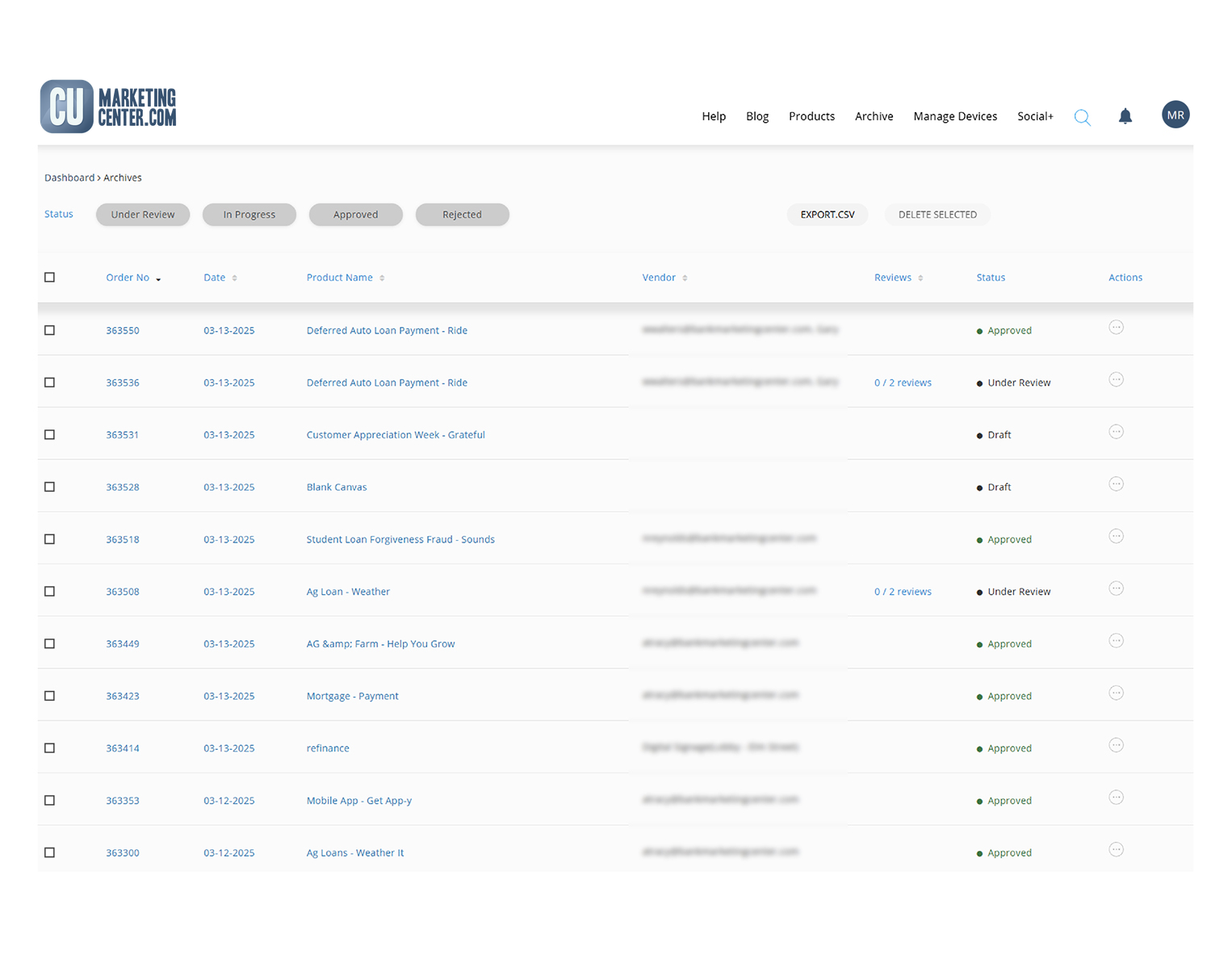 Centralized asset hub for compliance and brand consistency across your branches
